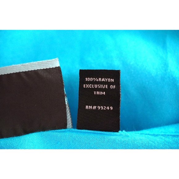 Added Dimensions Dress for Catherines Size 1X Blue Boho Hippie Midi Maxi - Picture 12 of 14